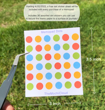 Load image into Gallery viewer, Boba Milk Tea Memo Pad and To Do List