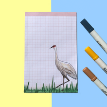 Load image into Gallery viewer, Sandhill Crane Notepad