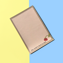 Load image into Gallery viewer, Sad Tulip Flower Email Notepad