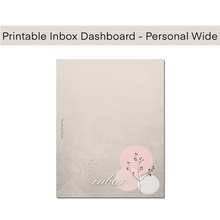 Load image into Gallery viewer, Printable Minimal Dashboard in Personal Wide