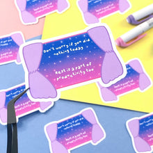 Load image into Gallery viewer, Pastel Purple Night Sky Sticker