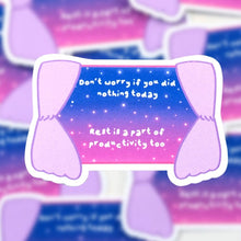 Load image into Gallery viewer, Pastel Purple Night Sky Sticker