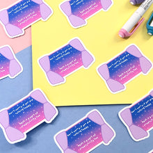 Load image into Gallery viewer, Pastel Purple Night Sky Sticker