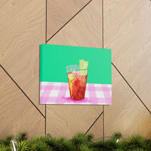 Load image into Gallery viewer, Bloody Mary Cocktail Drink Canvas Art
