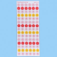 Load image into Gallery viewer, Kawaii Pink Sakura Deco Sticker Sheet
